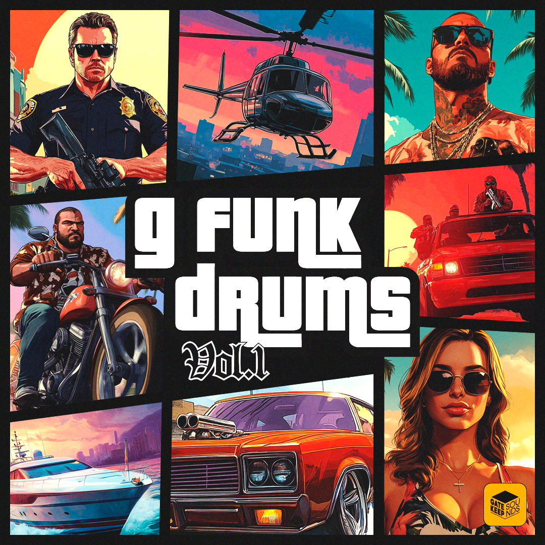 GFUNK DRUMS VOL.1 (DRUMKIT)