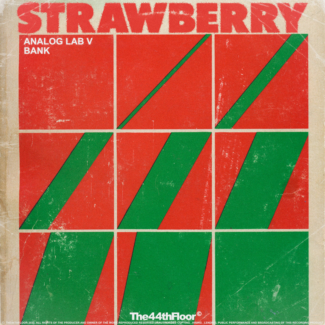 Strawberry Analog Lab V Bank [Vintage, Unique]